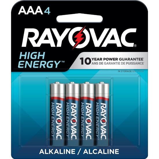 Picture of Rayovac® Rov 824-4T.02 H/E Aaa 4Pk Emod Usa Part# - 824-4T