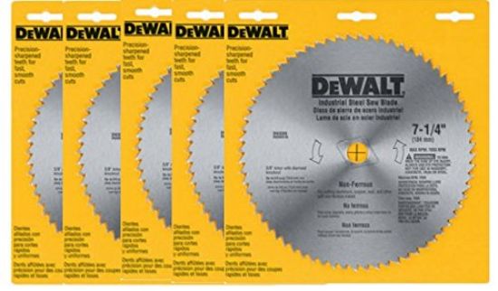 Picture of Dewalt® 7-1/4" 68T Steel Non-Fer Part# - Dw3329