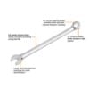 Picture of Gearwrench® 11/32" 12 Point Long Pattern Combination Wrench Part# - 81653