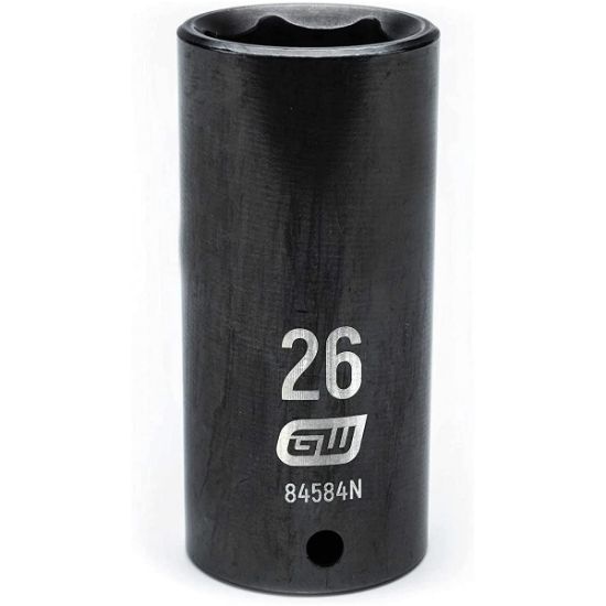 Picture of Gearwrench® 1/2" Drive 6 Point Deepimpact Met Socket 26Mm Part# - 84584N