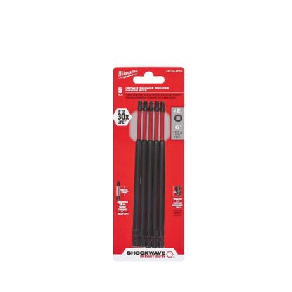 Picture of Milwaukee® Tool Sq2 6" Pwr Bit 5Pk Part# - 48-32-4855