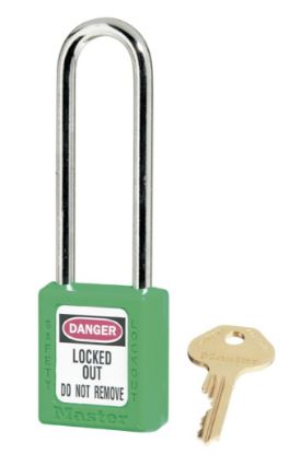 Picture of Master Lock® Green Zenex Thermoplastic Part# - 410Lt-Grn