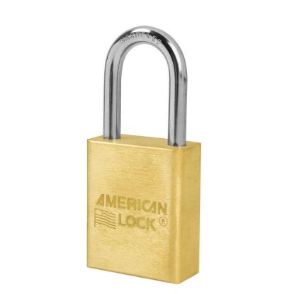 Picture of American Lock 5 Pin Solid Brass Body Padlock W/1-1/2"Sha Part# - A5531Ka-22634