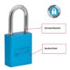 Picture of American Lock Blue Alum Safety Padlock  Key Retain Part# - A1106Nrblu