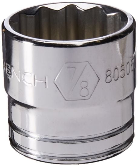 Picture of Gearwrench® 3/8" Drive 12 Point Standard Sae Socket 7/8" Part# - 80506D