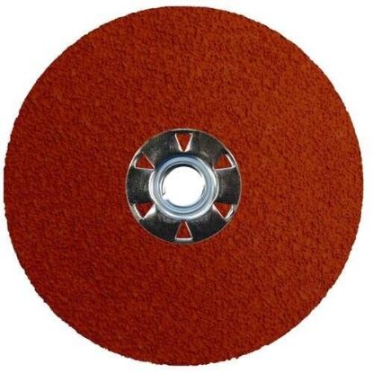 Picture of Weiler® 5" Tiger Ceramic Rfd 36Cgrit  5/8"-11 Unc Part# - 69888