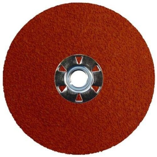 Picture of Weiler® 5" Tiger Ceramic Rfd 50Cgrit  5/8"-11 Unc Part# - 69889