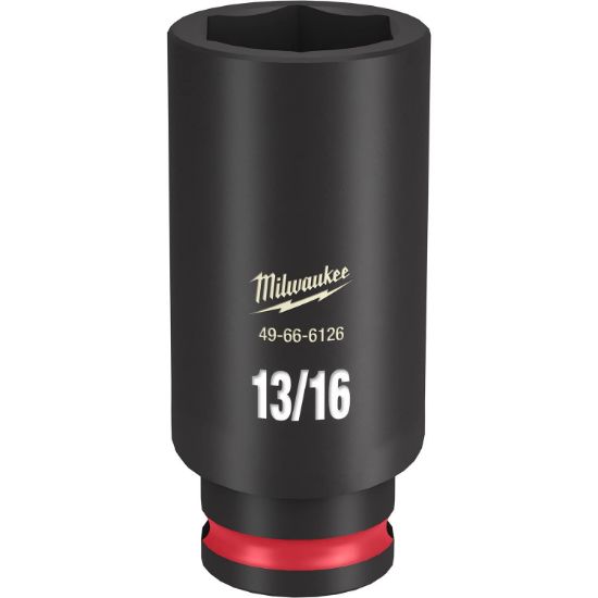 Picture of Milwaukee® Tool 3/8 Dr 13/16 Deep Impactsocket Part# - 49-66-6126