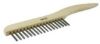 Picture of Weiler® Sh-15-Ss Hand Wire Scratch Brush .012 Stainl Part# - 44101