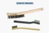 Picture of Weiler® Sh-15-Ss Hand Wire Scratch Brush .012 Stainl Part# - 44101