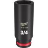 Picture of Milwaukee® Tool 3/8 Dr 3/4 Deep Impact Socket Part# - 49-66-6125