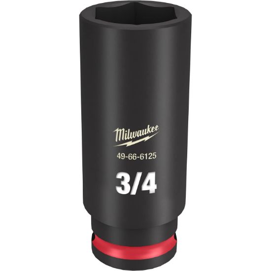 Picture of Milwaukee® Tool 3/8 Dr 3/4 Deep Impact Socket Part# - 49-66-6125