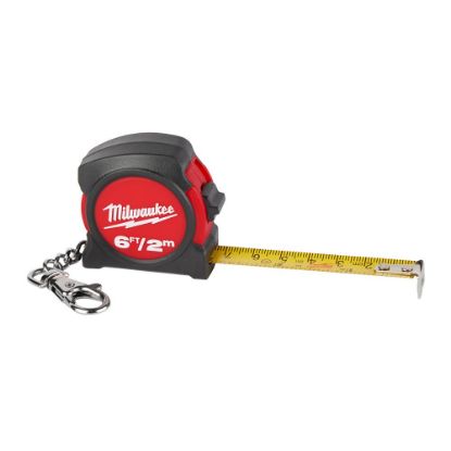 Picture of Milwaukee® Tool 12 6Ft Keychain Tape Part# - 48-22-5506