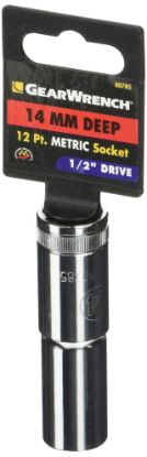 Picture of Gearwrench® 1/2" Drive 12 Point Deepmetric Socket 14Mm Part# - 80785