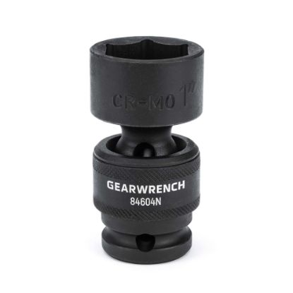 Picture of Gearwrench® 1/2 Drive 6 Pt Standardunv Impact Sae Socket 1 Part# - 84604N