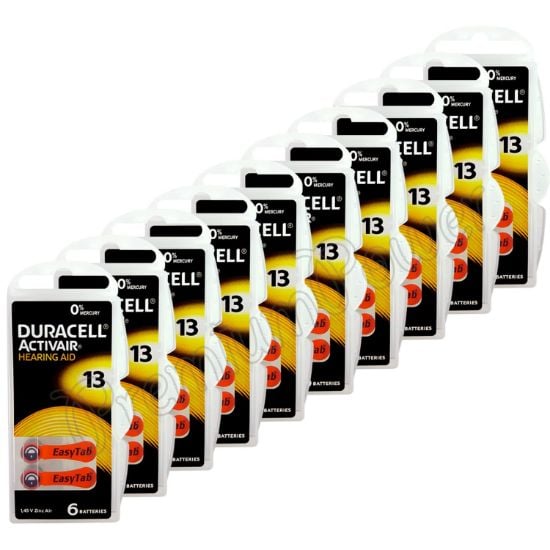 Picture of Duracell Duracell Hearing Aid Size 13 8 Pk Part# - Durda13B8Zm09