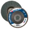 Picture of Weiler® 4-1/2" Tiger Paw Super High Density Flap Disc  F Part# - 51163