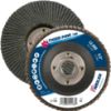 Picture of Weiler® 4-1/2" Tiger Paw Super High Density Flap Disc  F Part# - 51166