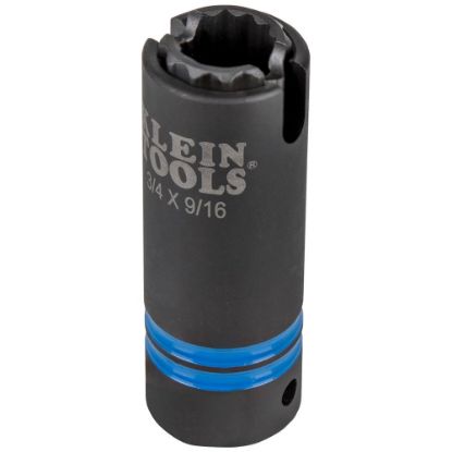 Picture of Klein Tools 3-In-1 Slotted Imp Skt 12-Pt  3/4 And 9/16" Part# - 66031