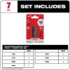 Picture of Milwaukee® Tool 7Pc Torx 1" Insert Bit Set Part# - 48-32-4615