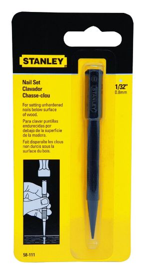 Picture of Stanley® Square Head 4" Nail Set Part# - 58-111