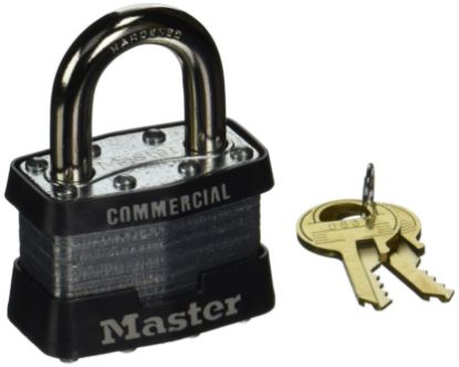 Picture of Master Lock® 4 Pin Tumbler Safety Padlock Keyed Different Part# - 1Dcom