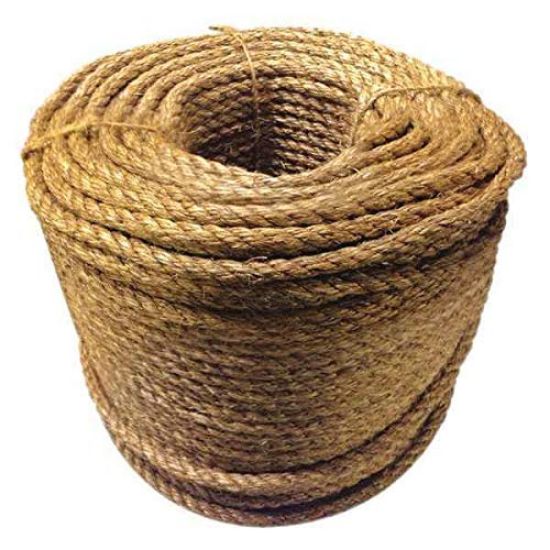 Picture of Orion Ropeworks Inc 5/8 X 600 Twisted Manilanatural Part# - 330200-Nat-00600-60018