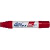 Picture of Markal® Pro Max Red Permanent Marker 1/2" Nib Part# - 90902