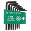 Picture of Wiha Tools 7-Pc. Torx L-Key Set W/Plastic Holder T6-T Part# - 36392