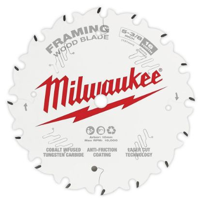 Picture of Milwaukee® Tool 5-3/8" 16T Framing Saw Blade Part# - 48-40-0522