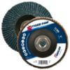 Picture of Weiler® 5" Tiger Paw Abrasive Flap Disc  Angled  Phenoli Part# - 51155