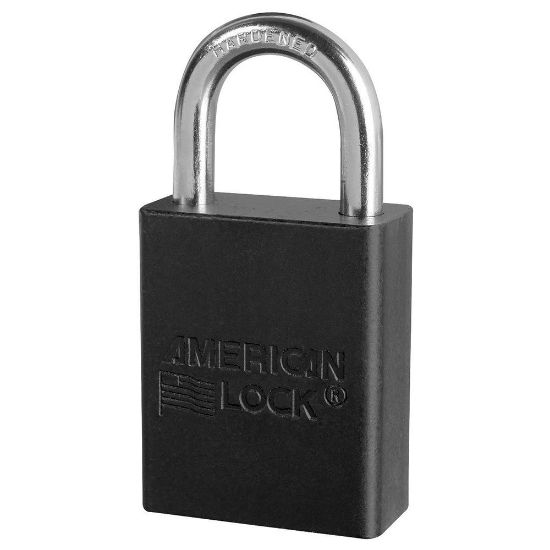 Picture of American Lock Black Safety Lock-Out Color Coded Secur Part# - A1105Blk