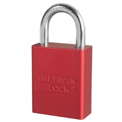 Picture of American Lock Safety Lockout With Lazer Part# - A1105Redlz1