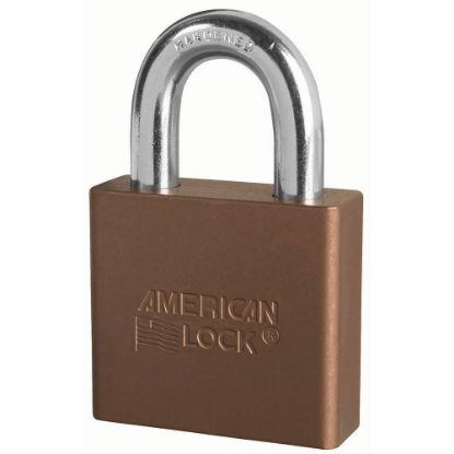 Picture of American Lock Brown 5 Pin Safety Lock-Out Padlock Key Part# - A1305Brn