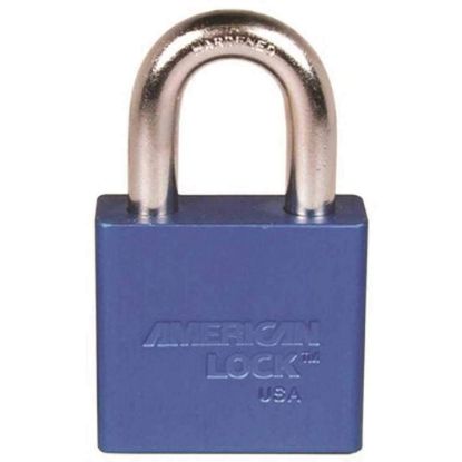 Picture of American Lock 5-Pin Blue Safety Lock-Out Padlock Part# - A1305Kablu-25843