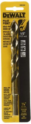 Picture of Dewalt® 1/2" Pilot Point Drill Bit Part# - Dw1932