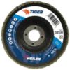 Picture of Weiler® 4" Tiger Disc 2 Abr.Flapdisc 5/8"A.H. 60 Part# - 50594