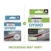 Picture of Dymo Dymo D1 0.75"X23' 19Mmx7M Blk/Wht Label Tape Part# - 45803