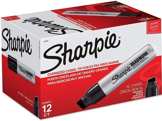 Picture of Sharpie® Black X-Broad Magnumm 44Marker Part# - 44001A