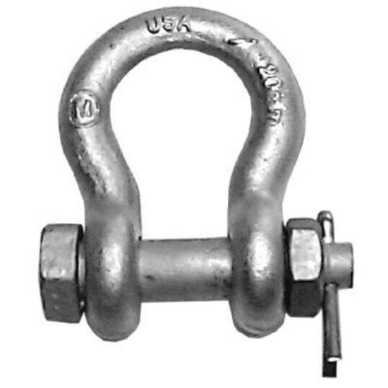 Picture of Cm Columbus Mckinnon 1/2" Alloy Steel Anchorshackle Gal Part# - M850Ag