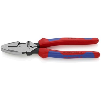 Picture of Knipex High Leverage Lineman New England W/ Tape Puller Part# - 0912240Sba