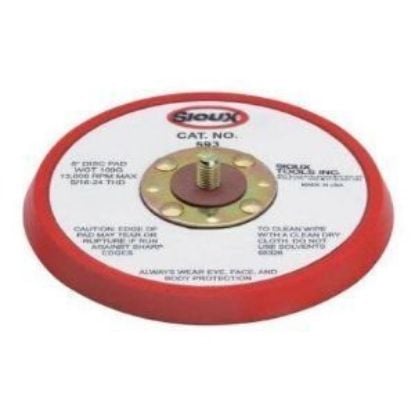 Picture of Sioux Force Tools 5" 125Mm Psa Backing Random Orbital Bk Pad Part# - 593