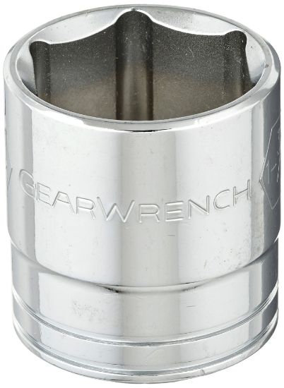 Picture of Gearwrench® 1/2" Drive 6 Point Standard Sae Socket 1-3/16" Part# - 80677