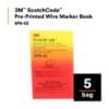 Picture of 3M™ Spb-02 Wire Marker Book Part# - 7000132479