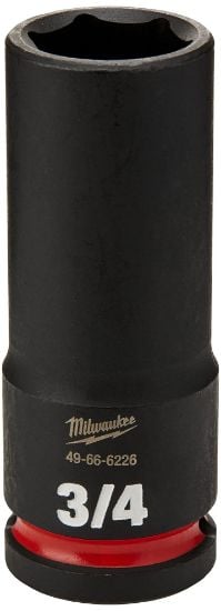 Picture of Milwaukee® Tool 1/2 Dr 3/4 Deep Impact Socket Part# - 49-66-6226