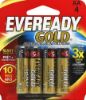 Picture of Eveready Evr A91Bp-4.S3 Gold Aa-4Emod Part# - A91Bp-4