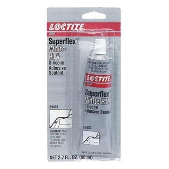 Picture of Loctite® 80Ml Superflex Siliconeadhesive Sealant Wht Rtv Part# - 135506