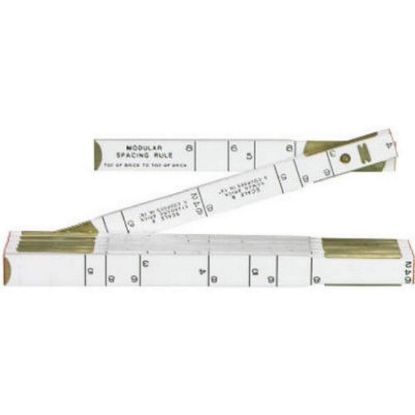 Picture of Crescent Lufkin® Folding Rule 6' Modularspacing Masonry Part# - 646Ln