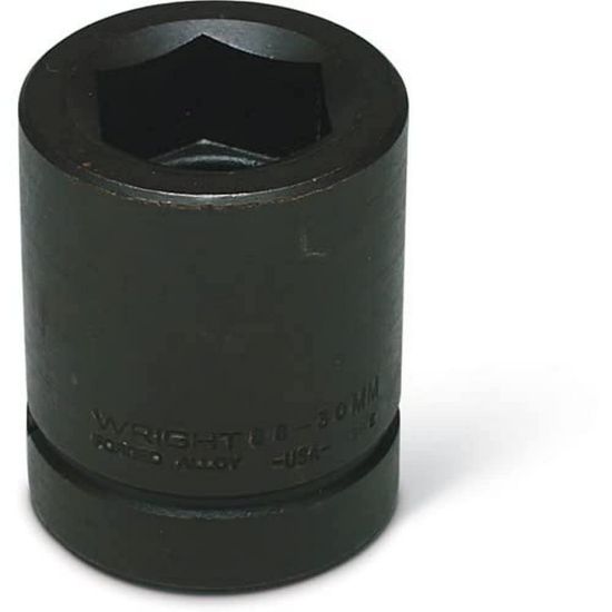 Picture of Wright Tool 52Mm 1Dr Metric Impact Socket 6Pt Part# - 88-52Mm