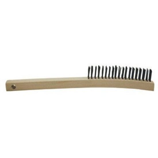 Picture of Weiler® Ch-39 Hand Wire Scratchbrush .012 Curved Part# - 44053